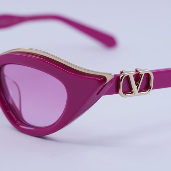 ?️ New Valentino V-GOLDCUT-II VLS-114D Sunglasses - Pink  display picture 2